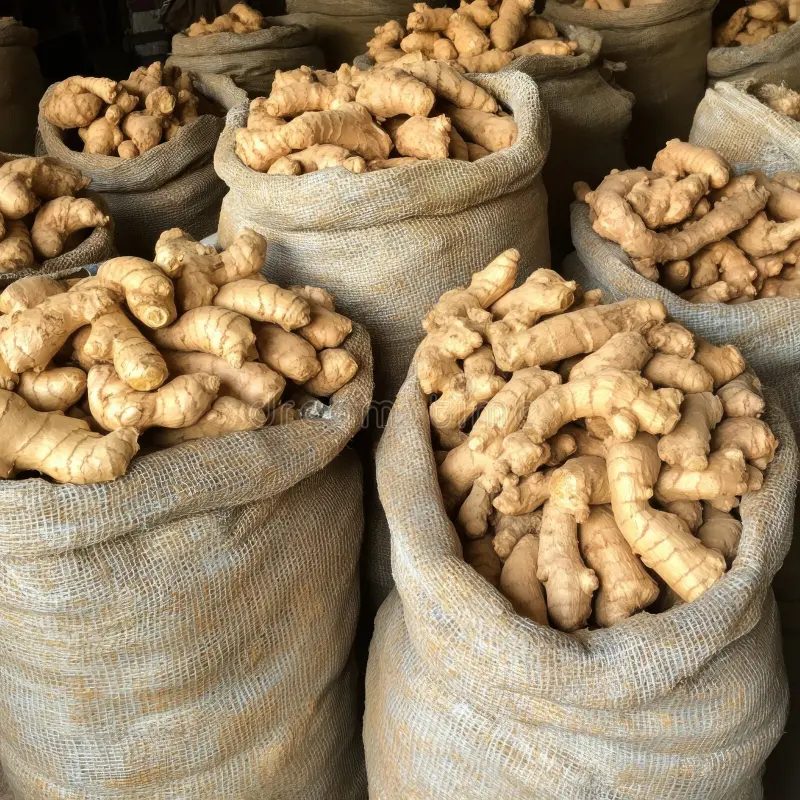Gingembre et niébé